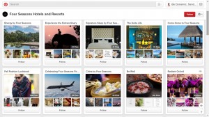 create themed Pinterest boards