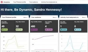 using pinterest analytics