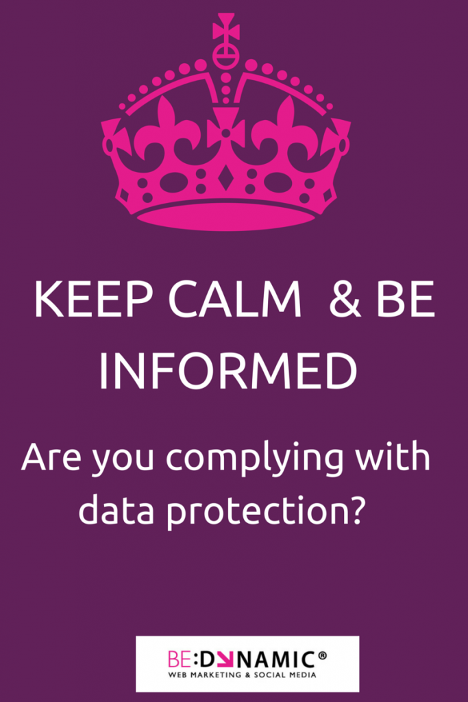 Keep Calm - Are they complying with data protection?