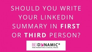 write your LinkedIn summary